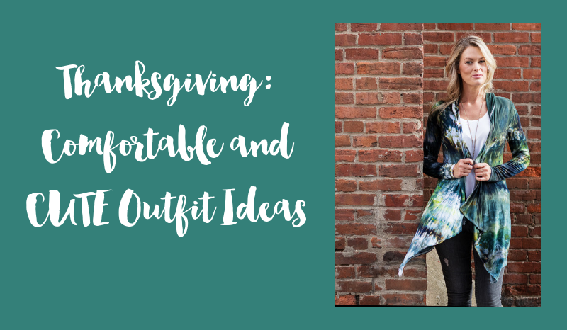 Cute and Comfortable Outfits for Thanksgiving by Dyetology