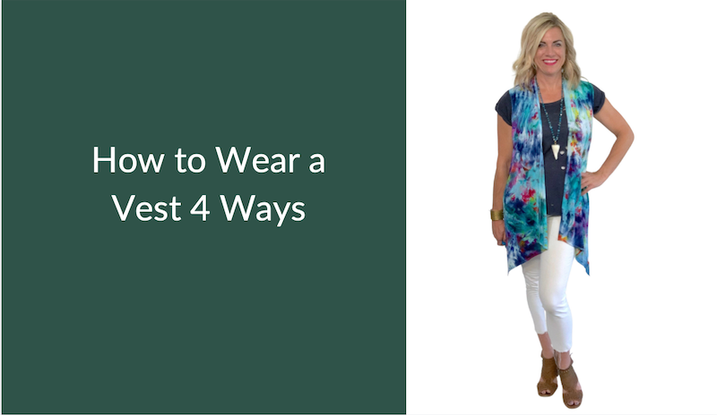 how to weave a vest 4 ways