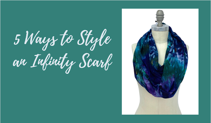 5 ways to style an infinity scarf 