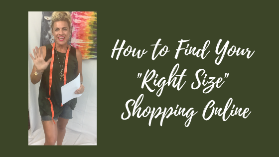 How to Find Your "Right Size" Shopping Online